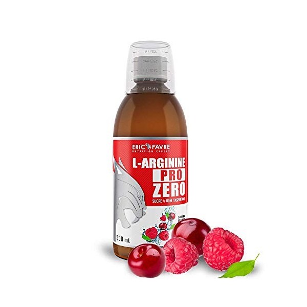 L-ARGININE AAKG PRO ZERO - L Arginine Musculation Vegan liquide 500 ml - L-Arginine 100% pure, efforts intenses et récupérati