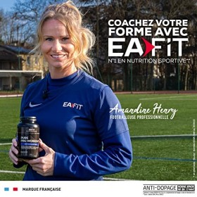 EAFIT Pure Pre-Workout - 330g - Saveur Fruits Rouges - Booster énergétique - Certifié Anti-Dopage