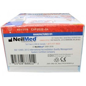 NeilMed Sinugator sans fil Pulsating lavage nasal avec 30 kit prémélangée Packets 1 Lot de 4 