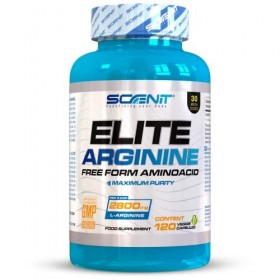 Arginine Musculation - Arginine - Elite Arginine - 2800 mg - 120 capsules végétaliennes - L-Arginine - L Arginine - Preworkou