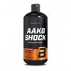 BioTechUSA AAKG Shock, Formule pre-entrainement liquide prete a boire avec de hautes doses d’arginine AKG et du magnesium ajo