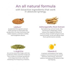 Green Velly WN melts Her Desire 30 Oral Strips | Libifem, L-Arginine, Ashwagandha & Vitamin E | Increase Drive and Energy i