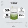L-CITRULLINE MALATE Poudre 500g - à haute dose + végétalienne + pur - BOOSTER musculation et fitness - L-Citrulline Malate DL