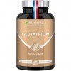 Glutathion - Réduit à 98% - Formule avec Précurseurs dont NAC + Vitamine C - Renforce lImmunité, Antioxydant - Anti-âge, Pea