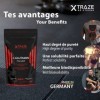 L GLUTAMINE en Poudre 500 g - 100 Portions - Vegan & Insipide à Haut Dosage, Acide Aminé L-Glutamine 100% Pur - Pour la Muscu