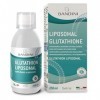 Bandini® Glutathion Liposomal Liquide 250 ml - Forme Active L-Glutathion Réductase GSH - Puissant Antioxydant pour une Prot