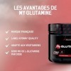 MyMUSCLE - My Glutamine - L-Glutamine en Poudre Label Kyowa® Quality - Saveur Neutre 250g - 41 Portions