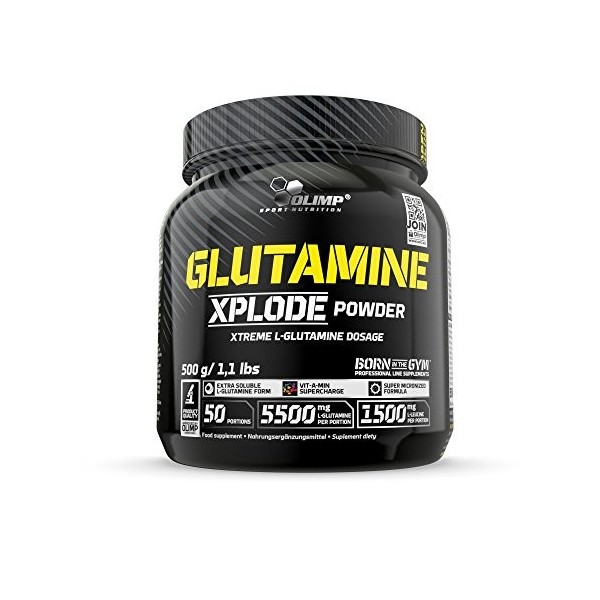 OLIMP SPORT NUTRITION Glutamine Xplode Citron 500 g