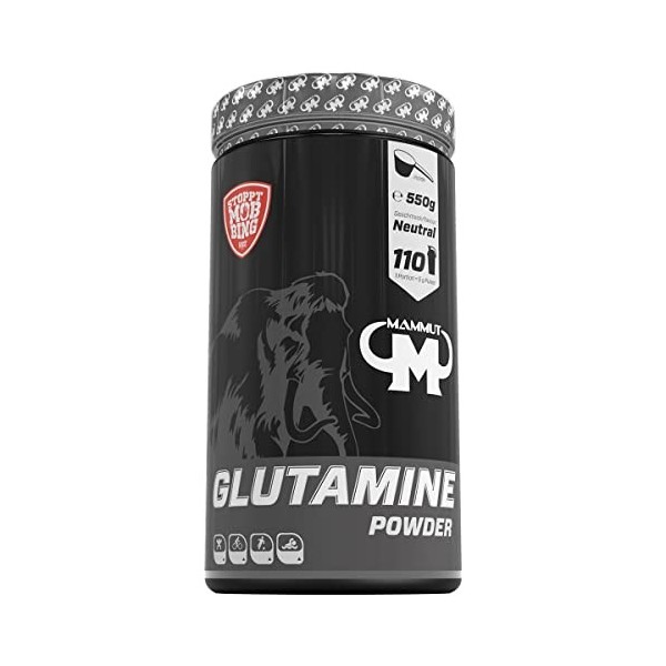 Mammut Poudre Acide Aminé L-Glutamine