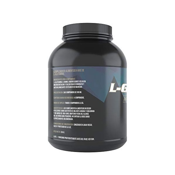 Glutamine pour la récupération musculaire - Complément sportif de L-Glutamine pour augmenter votre masse musculaire - Protège