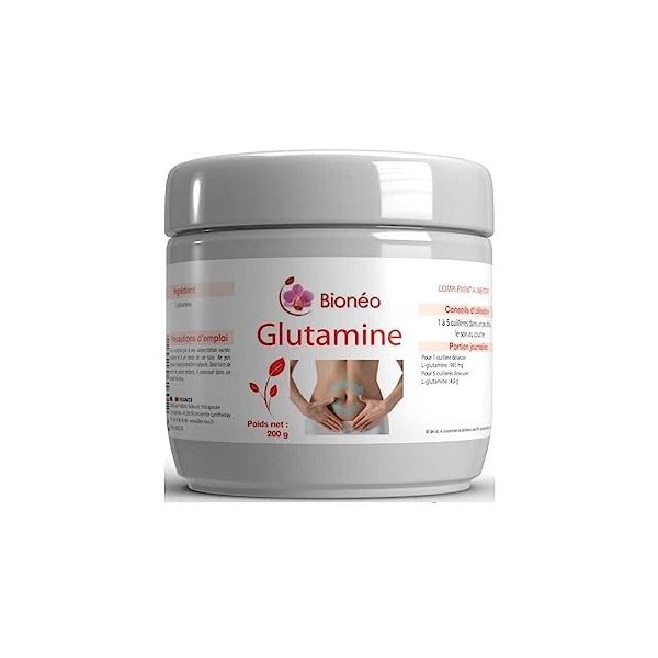 Pure glutamine en poudre 200g Bionéo