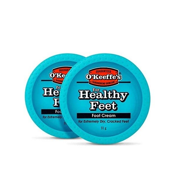 OKeeffes® Bocal Healthy Feet 91 g lot de 2 