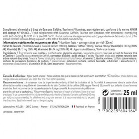 STC NUTRITION - GUARANA SHOT - Complément alimentaire à base de Guarana, Caféine, Taurine et vitamines - Aide à réduire la fa