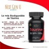 Taurine 1000 mg Complément Alimentaire 120 Caplets Végétaliens, Complément de Santé Diététique Aide à Promouvoir les Fonction