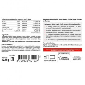 STC NUTRITION - Taurine Synergy + - Booster dénergie physique et intellectuel - vegan - sans gluten -anti-dopage - cure de 3