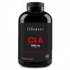 CLA 1000 mg, Huile de carthame 100% naturelle, 200 Capsules | Sans OGM, sans gluten | Zenement