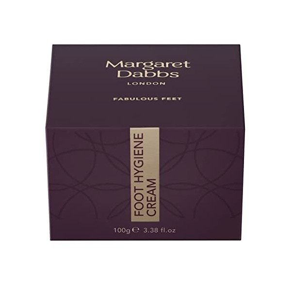 Margaret Dabbs Fabulous Feet Foot Hygiene Cream Overnight Feet Moisturiser Reduces Itchiness and Odour 100g