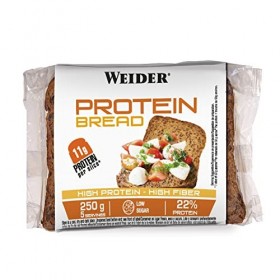 Weider Protein Bread Protein Bread, 1 paquet de 5 tranches, 250 gr