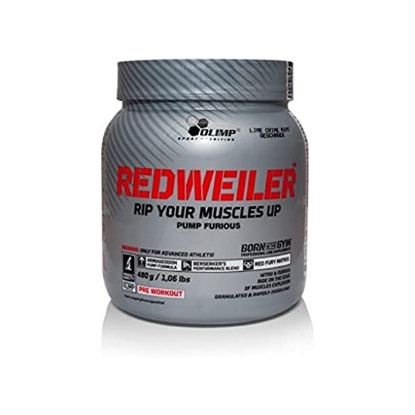 OLIMP SPORT NUTRITION Redweiler Support Musculaire pour Sportif Cola 480 g