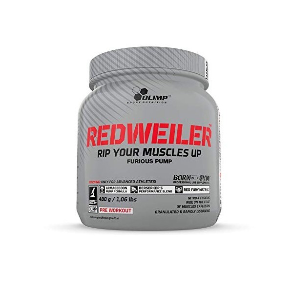 OLIMP SPORT NUTRITION Redweiler Support Musculaire pour Sportif Cola 480 g