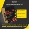 Isostar High Protein 90 Poudre pour Boisson Hyperprotéinée, Chocolat, 16 Boissons, 400 g