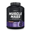 BioTechUSA Muscle Mass, Boisson en poudre protéinée aromatisée avec glucides et créatine, 4 kg, Vanille