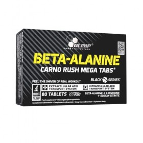 Olimp Sport Nutrition Beta Alanine Carno Rush Mega Tabs Mélange de Protéine 80 Comprimes