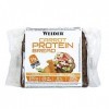 Weider Protein Bread – pain complet protéiné avec morceaux de carotte – à base de farine de sègle et mélange de graines lin,