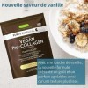 Poudre de collagène vegan, saveur naturelle de vanille, peptides de collagène à base de plantes, Source de protéines avec 21 