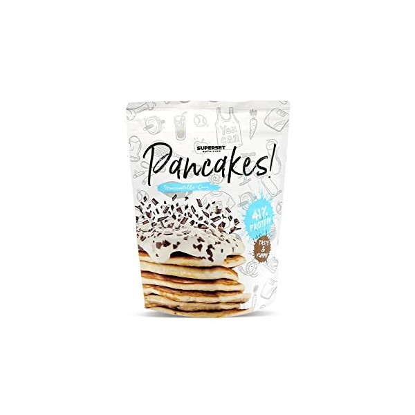 Superset Nutrition | Pancakes Proteines 750g | Pancakes protéinés | Préparation en poudre pour pancakes protéinés