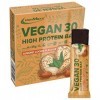 IronMaxx Vegan 30 Protein Bar Barre protéinée, saveur cookie amande, 6 x 35g