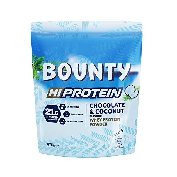 Bounty Protein Powder 875g Noix de coco