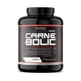 Ultimate Nutrition Carne Bolic Beef Protein Powder, Lactose Free Protein Shakes, Paleo and Keto Friendly with No Sugar or Car