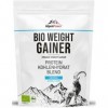 AlpenPower BIO Mass Gainer Nature 1 kg - Ingrédients 100% naturels et sans additifs - Mélange de protéines et de glucides de 