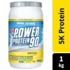 Body Attack Power Protein 90, 5K protein powder de whey protéine, L-Carnitine et BCAA pour la croissance musculaire et le fit