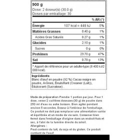 Prozis 100% Egg White - Albumin 900 g Chocolat
