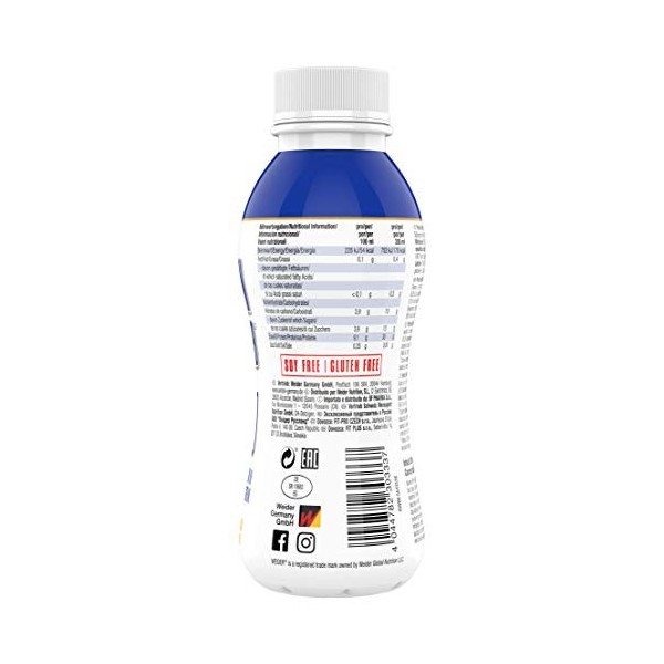 Weider Protein Low Carb Drink, Vanilla - 6 x 330 ml