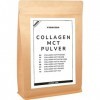 Foozia Poudre de collagène MCT Collagène Poudre dhuile Mélange dhuile Collagène Peptides MCT Mélange de 100 g