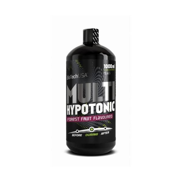 BioTechUSA Multi Hypotonic Drink Concentrate 1:65 , 1000 ml, Fruits des Bois