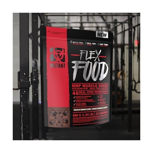 MUTANT FLEX FOOD Chocolate Brownie 1.94 lb / 880g