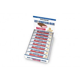 Weider Barre 32% Protéinée Fraise 24 x 60 g