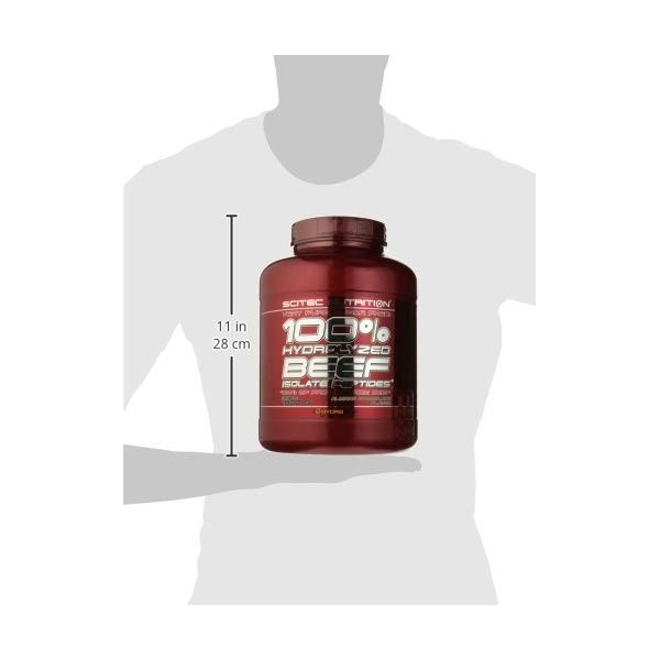 Scitec Nutrition 100% Hydrolyzed Beef Isolate Peptides protéine choco-amande 1800 g