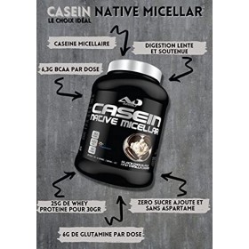 Poids musculation | Shaker proteines | Coupe Faim | protéine whey Lait | complément alimentaire | Caseine Native Micellar | 1