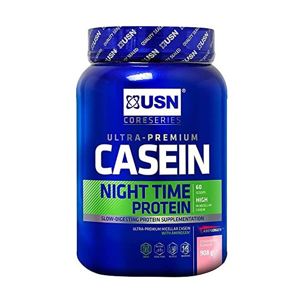 USN Casien Strawberry 908 g