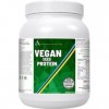Powered Nutrition - Poudre de protéine de graines de chanvre végétalienne 100 % naturelle - 500 g - 16 portions