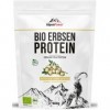 AlpenPower BIO Protéine de Pois 600 g - Isolat de protéines de pois 100% pur - Sans additifs - Végétalien et polyvalent - Pou