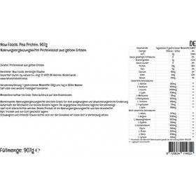 Now Foods, Pea Protein Protéine de Pois , Goût Neutre, 907g de Poudre de Protéine végétalienne, Testé en Laboratoire, Sans G