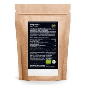 Biotiva Protéine de riz Bio 80% Protéine 2kg 2x1000g - source de protéine végétalienne - sans additifs - sans gluten, soja 