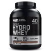 Optimum Nutrition Platinum Hydro Whey, Isolat de whey protéine hydrolysée en poudre avec acides aminés essentiels, glutamine 