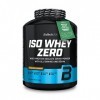 BioTechUSA Iso Whey ZERO, Lactose, Gluten, Sugar FREE, Premium Whey Protein Isolate, 2.27 kg, Noisette